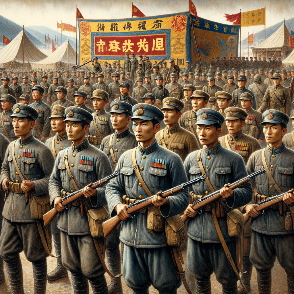 百年前的中国军队